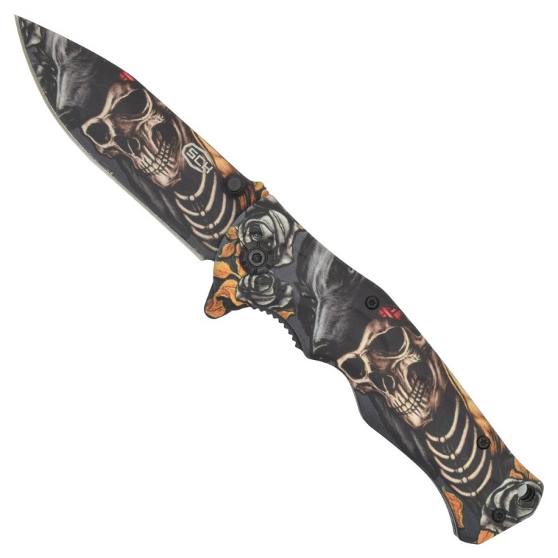 Canivete Dobrável com Thumb Stud 212 [SCK] — Outros — Airsoft Market PT