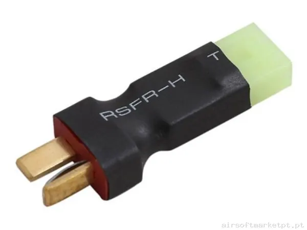 Adaptador Interno T-Plug Macho para Mini Tamiya Fêmea Dragonpro — Peças Internas (AEG) — Airsoft Market PT