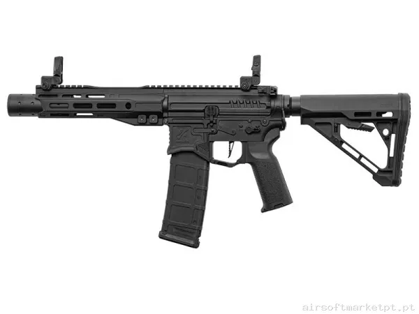 Réplica airsoft AEG M4 Zion Arms R15 Mk2 ETU 8" negra — Rifles de Assalto (AR/M4/AK) — Airsoft Market PT