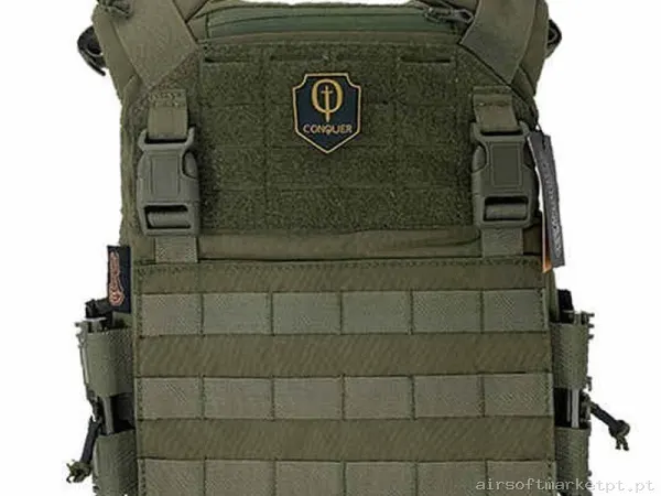 Chaleco Cqr Gen 2 Conquer Ranger Green — Coletes & Rigs — Airsoft Market PT