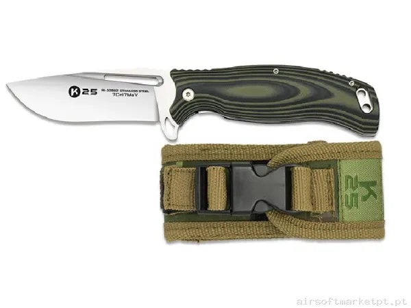 Faca K25 18868 10cm com Capa — Ferramentas — Airsoft Market PT
