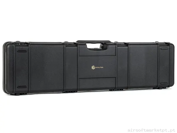 Maleta Rígida Porta Fusiles Evolution Rifle Hard Case Ea0506rc 117.5 Cm preto — Sacos & Mochilas — Airsoft Market PT