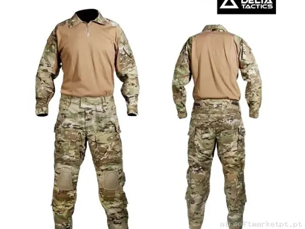 DELTA TACTICS UNIFORME DE COMBATE MULTICAM - M — Vestuário (Fardas) — Airsoft Market PT