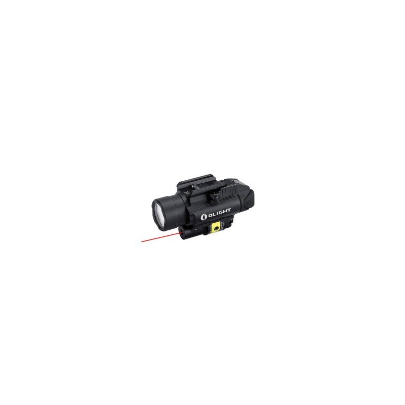 Lanterna LED para arma com laser vermelho PL2-RL Baldr 1.200 lumens Olight — Lanternas & Lasers — Airsoft Market PT