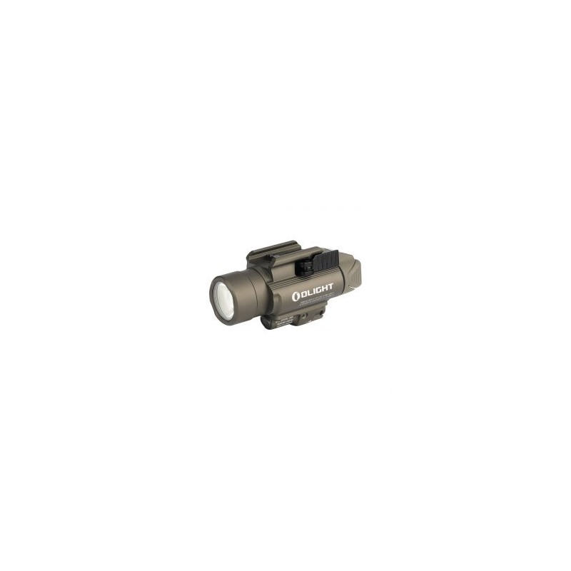 Lanterna de arma com ponteiro vermelho Baldr RL 1.120 lum. Luz | Deserto Colorido — Lanternas & Lasers — Airsoft Market PT