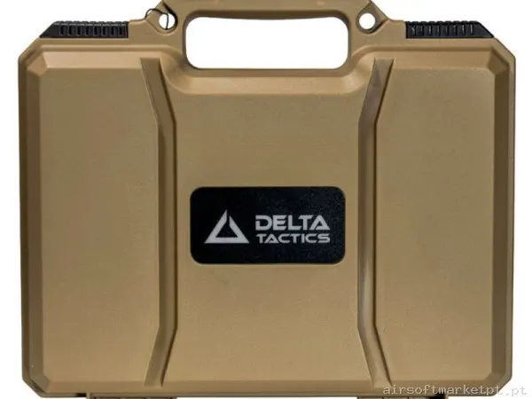MALETA RIGIDA PORTA PISTOLA DELTA TACTICS 30 CM COYOTE — Sacos & Mochilas — Airsoft Market PT