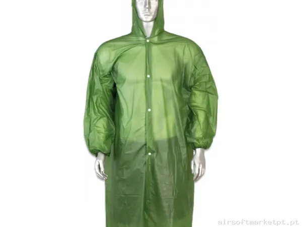 Capa de chuva impermeável Barbaric verde — Vestuário (Fardas) — Airsoft Market PT