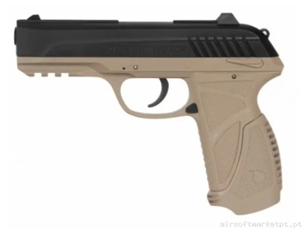 Airgun CO2 4.5mm Pistola Gamo PT-85 Blowback Desert tan/Negra — Pistolas — Airsoft Market PT