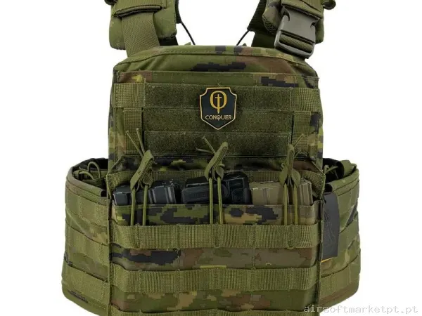 Chaleco CONQUER APC FULL SET SW Boscoso — Coletes & Rigs — Airsoft Market PT