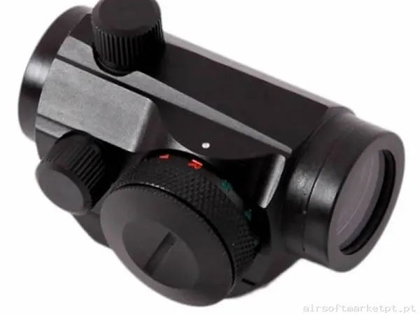 Mira Ponto Vermelho 1x35 Duel Code Compac negro — Miras & Ópticas — Airsoft Market PT