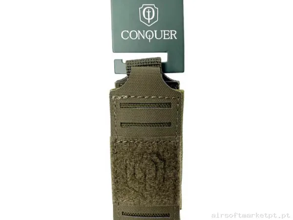 Pouch Multiusos Conquer Dead Rag Verde Ranger — Coletes & Rigs — Airsoft Market PT