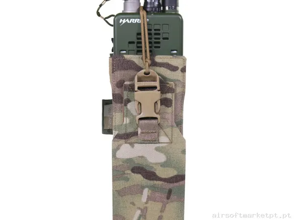 Pouch Portaradio Warrior Assault Láser Cut Mbitr/Harris Radio multicam — Coletes & Rigs — Airsoft Market PT