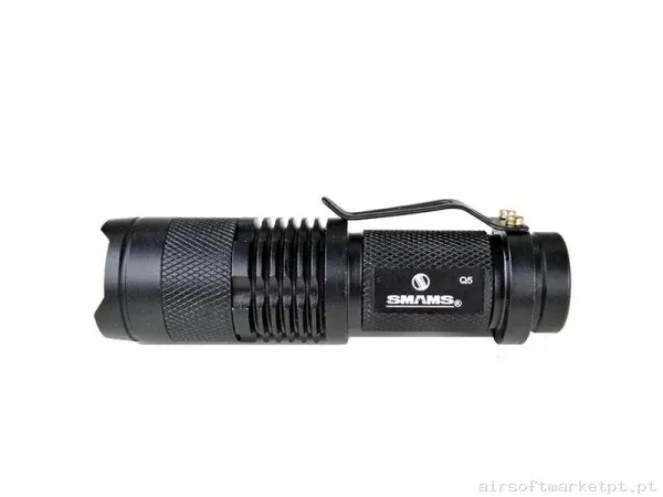 Pack Mini Linterna Recargable Potente con 3 Modos — Lanternas & Lasers — Airsoft Market PT