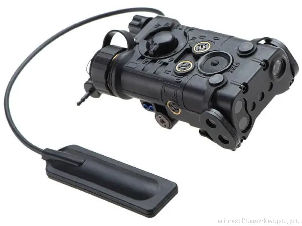 Externo An/Peq Ngal Wadsn Illuminator Laser+Ir L-3 preto — Acessórios & Componentes — Airsoft Market PT