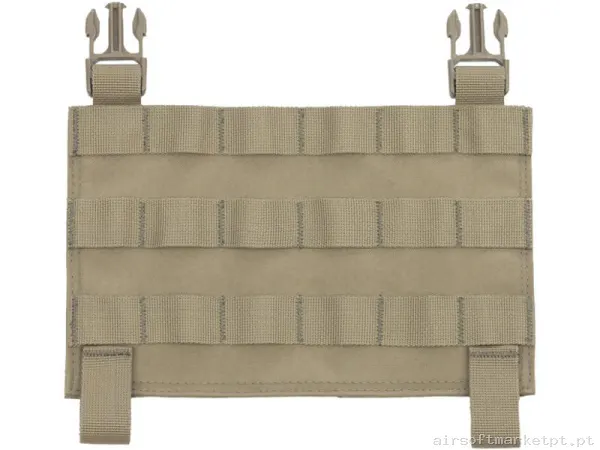 Painel Frontal Quebra-chamas Desmontável MOLLE Coyote Tan — Coletes & Rigs — Airsoft Market PT