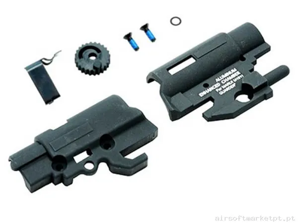 Interno Hop up chamber 1911 Guarder Alumínio — Peças Internas (AEG) — Airsoft Market PT