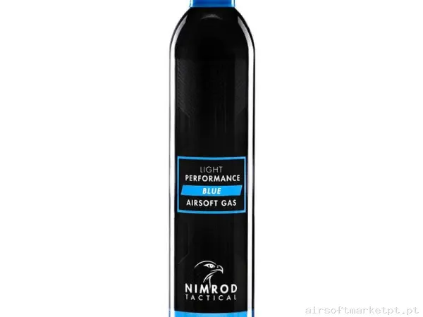 Gas Nimrod Light Performance Azul 8kg 500ml — Gás & CO2 — Airsoft Market PT