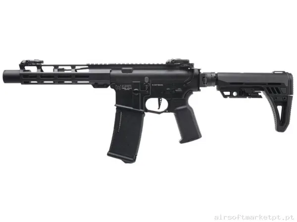 Réplica AEG M4 Arcturus X C.a.t. Explorer AR-15 8.5" Fe ETU preta — Rifles de Assalto (AR/M4/AK) — Airsoft Market PT