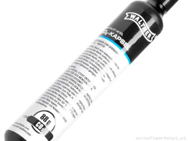 Bombona CO2 88gr Umarex Walther — Gás & CO2 — Airsoft Market PT