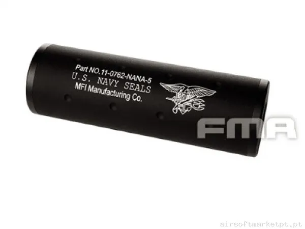 Silenciador curto TB1142 Navy FMA — Supressores & Tracers — Airsoft Market PT