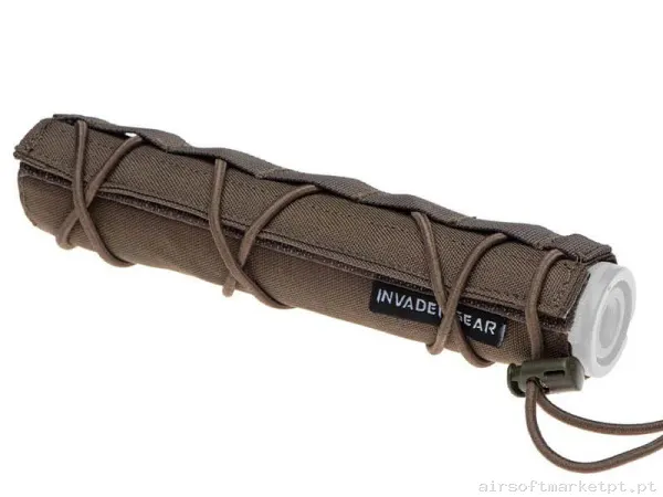Cobertura para supressor Invader Gear 22cm Ranger Green — Acessórios & Componentes — Airsoft Market PT