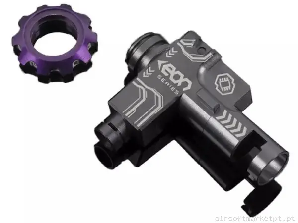 Camara Hop Up M4 Gate Eon Carcasa De Titanio Y Rueda De Ajuste Violeta — Peças Internas (AEG) — Airsoft Market PT