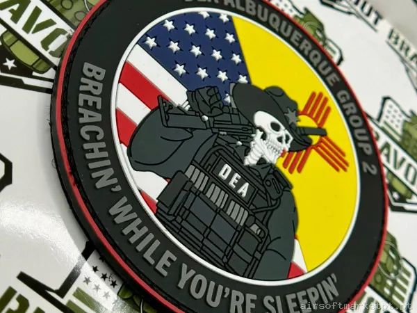 Premium 3D Velcro Patch – Custom Tactical & Stylish Patch — Vestuário (Fardas) — Airsoft Market PT