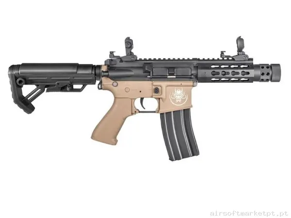 Réplica Kenji Short S Tan Saigo Defense+Nub+Goma Maple Leaf — Rifles de Assalto (AR/M4/AK) — Airsoft Market PT