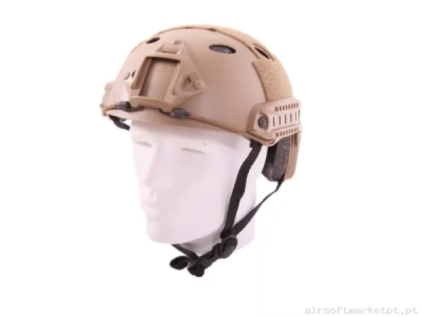 Capacete Fast PJ Emerson Tan — Capacetes — Airsoft Market PT