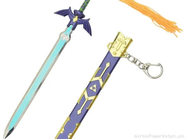 Chaveiro Espada Estilo the Legend of Zelda com Bainha Zskey3 — Outros — Airsoft Market PT