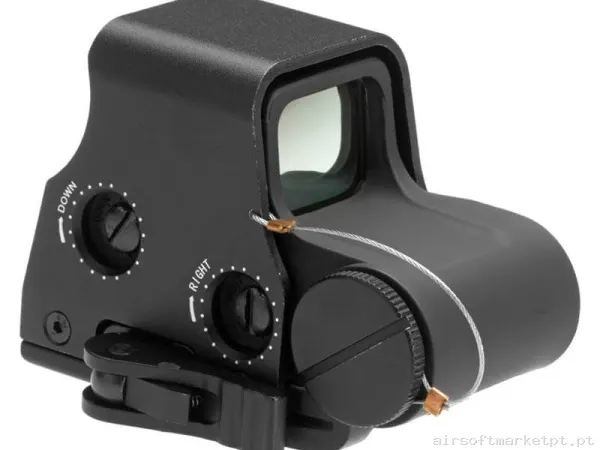 Mira Holográfica vermelho/Verde Aim-O Xps 2-Z negra — Miras & Ópticas — Airsoft Market PT