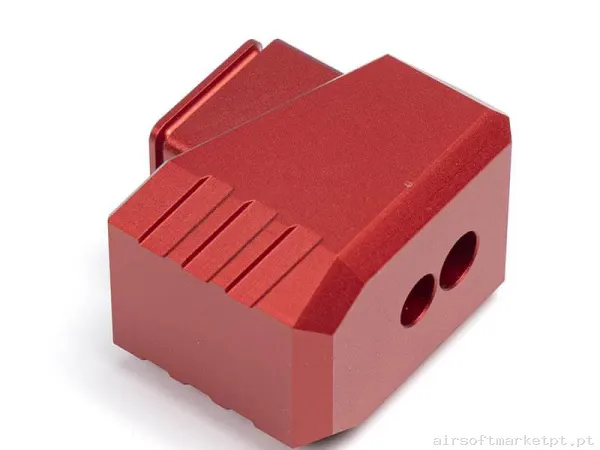 Extensor Magazine Gas Tp22 Novritsch Extended Magbase vermelho — Carregadores / Magazines — Airsoft Market PT