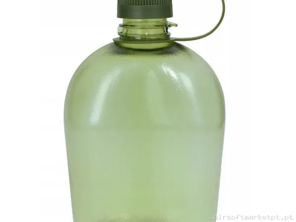 Cantil Mil-Tec Us Transparente Gen 2 1l verde od — Outros — Airsoft Market PT