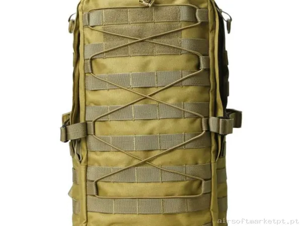 Mochila Tática MOLLE Sixmm Ads Backpack 30-35L tan — Sacos & Mochilas — Airsoft Market PT