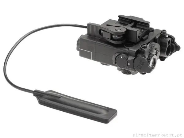 Externo An/Peq Dbal Wadsn Illuminator Láser +Ir negro — Acessórios & Componentes — Airsoft Market PT