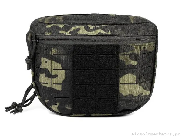 Cinturão tático para Porta Placas Sixmm Ddu Pouch Láser Cut Estilo multicam Black — Coletes & Rigs — Airsoft Market PT