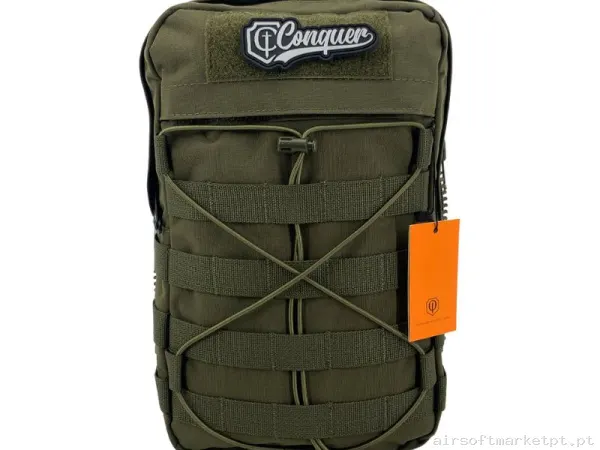 Mochila Táctica Conquer Mt Zip Ranger Green — Sacos & Mochilas — Airsoft Market PT