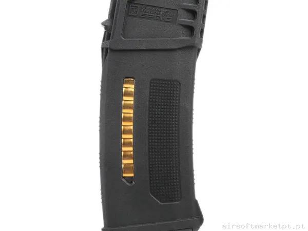 Magazine Réplica Midcap G36 PTS Enhanced Epm Polímero 120 Bbs preto — Carregadores / Magazines — Airsoft Market PT