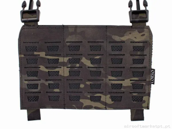 Front Panel Corso Dagger Buckle Multicam Black — Coletes & Rigs — Airsoft Market PT