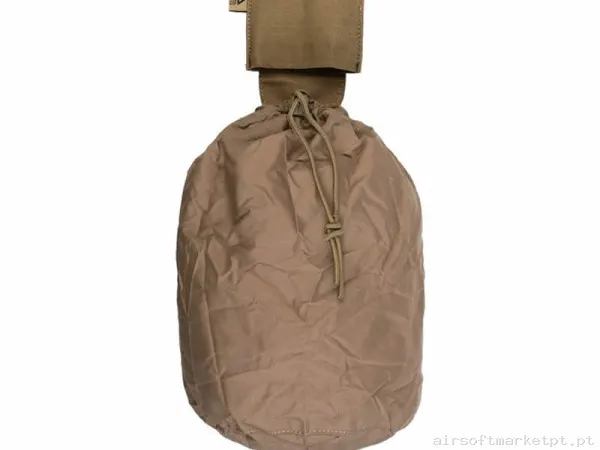 POUCH BOLSA DESCARGA ENROLLAVEL DELTA TACTICS MK1 COYOTE — Coletes & Rigs — Airsoft Market PT