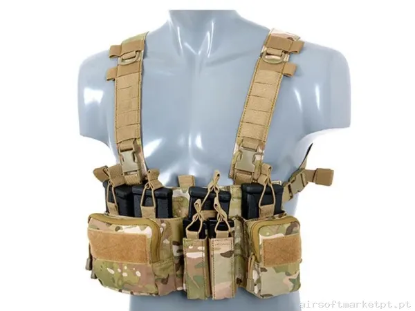 Chest Rig Sniper/Dmr Multicam — Coletes & Rigs — Airsoft Market PT