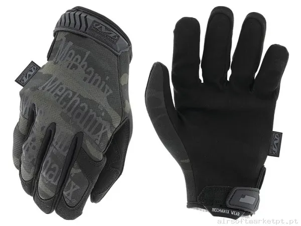 Guantes Mechanix Original - Multicam Black - M — Gear Táctico — Airsoft Market PT