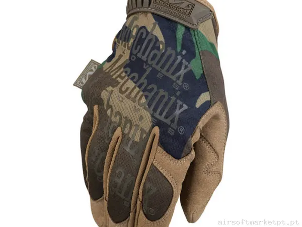Luvas Mechanix the Original Woodland — Gear Táctico — Airsoft Market PT
