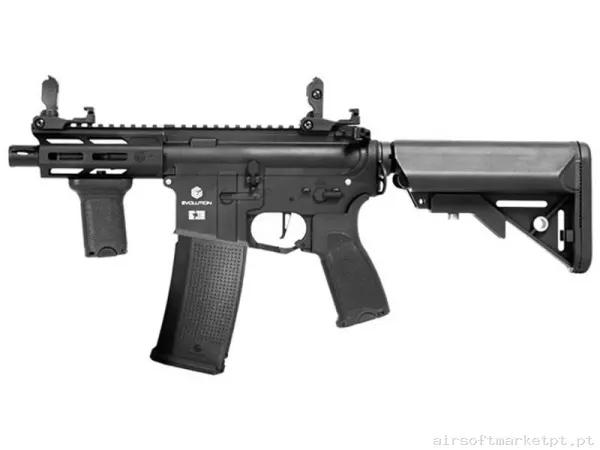 Réplica airsoft AEG M4 Evolution Recon Xs Emr Full Metal preta — Rifles de Assalto (AR/M4/AK) — Airsoft Market PT