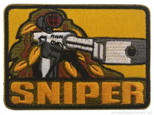 Parche Tela Oem Sniper F125 — Patches & Decoração — Airsoft Market PT