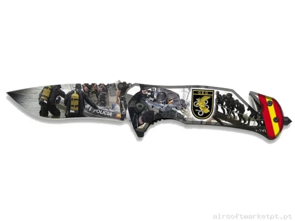 NAVAJA ALBAINOX ASISTIDA GEO 8.2CM MULTICOLOR — Ferramentas — Airsoft Market PT