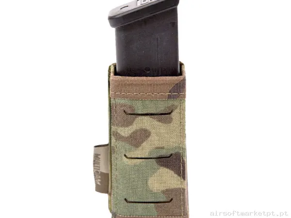 Pouch Magazine Pouch Pistola 9mm Warrior Assault Láser Cut Snap Short multicam — Carregadores / Magazines — Airsoft Market PT