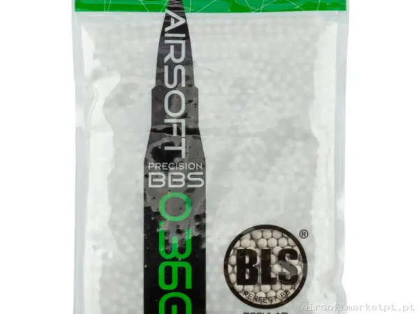 BBs 0.36g Bls Precisão BBs 1kg Brancas — Munição (BBs) — Airsoft Market PT