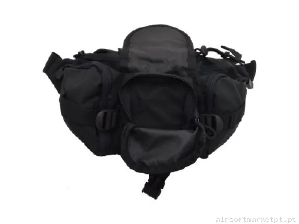 Bolsa cintura tática JS Tactical Preto — Sacos & Mochilas — Airsoft Market PT
