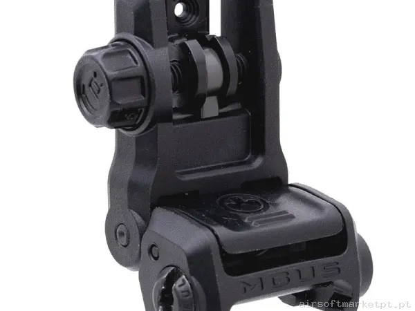 Mira Alza Abatible Magpul Mbus 3 Rear Back-Up Sight negra — Miras & Ópticas — Airsoft Market PT